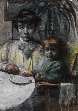 Mother and Child Portrait