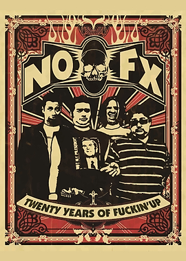 NOFX 20 Years Poster