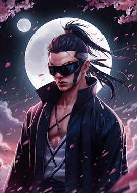 Samurai with Sunglasses