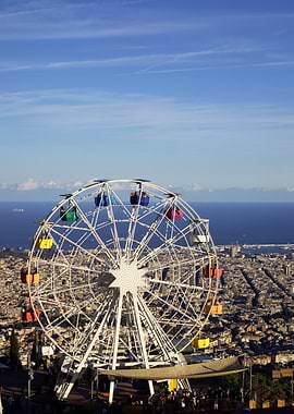 Ferris Wheel in Barcelona