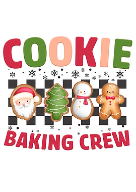 Cookie Baking Crew Art