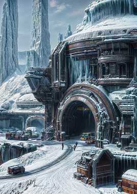 Frozen Cityscape