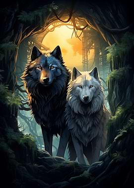 Wolves in the Forest