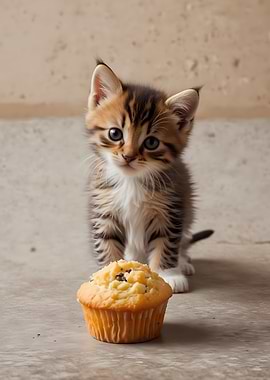 Kitten and Muffin