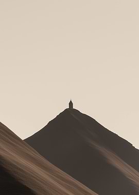 Lone Tower on a Hill