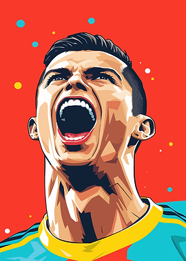 The GOAL Expressions Cristiano Ronaldo Portrait