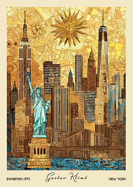 New York City Travel Klimt