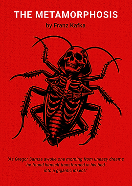 Metamorphosis Minimalist Book Cover