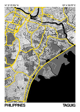 Taguig City Street Map