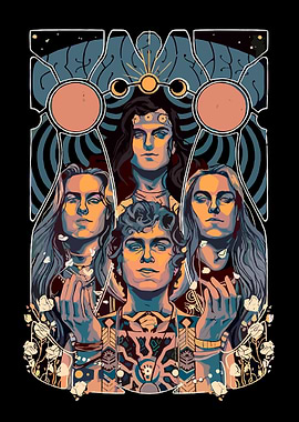 Four Figures in Cosmic Art