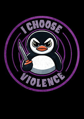 Penguin I choose Violence