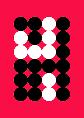 PINK Minimal Style Geometric Art