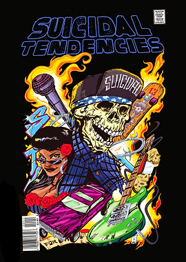 Suicidal Tendencies Comic Cover