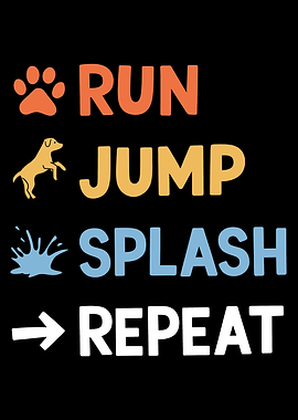 Dock Diving Dog Fun Quote