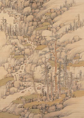 Mountain Landscape Painting