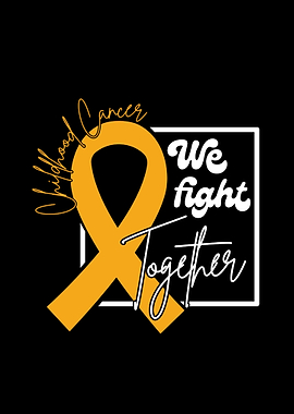 Childhood Cancer Awareness Ribbon