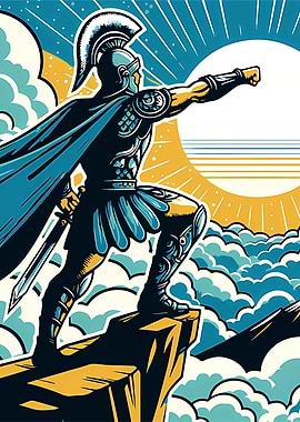 Roman Warrior Artwork