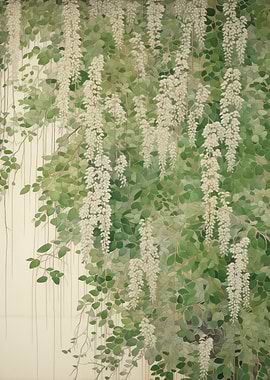 Wisteria Blossom Floral