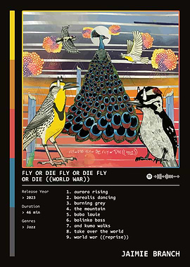 Fly or Die Fly or Die Fly or Die ((world war)) (2023) Album by Jaimie Branch