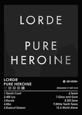 Lorde Pure Heroine