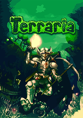 Terraria Game Poster