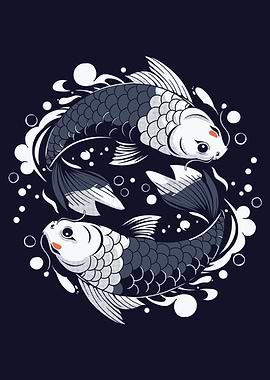 Koi Fish Illustration