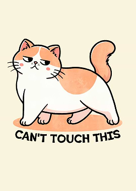 can't touch this cat