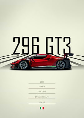 2023 Ferrari 296 GT3