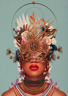 Blossom in a golden asymmetry