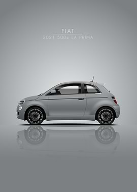 2021 Fiat 500e La Prima