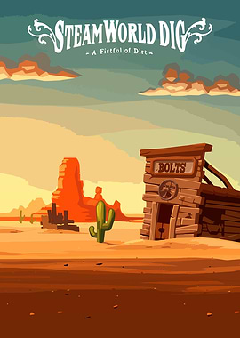 SteamWorld Dig Poster