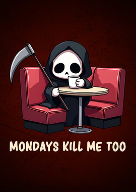 Grim Reaper Monday Coffee