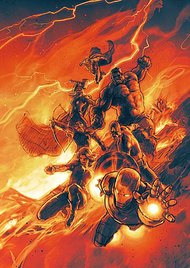 Infinity Saga Sketch 5