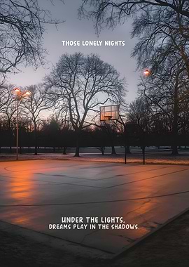 Under the lights, dreams play in the shadows