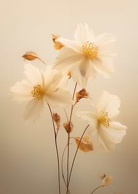 Delicate White Flowers