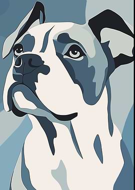 Blue French Bulldog Frenchie Portrait