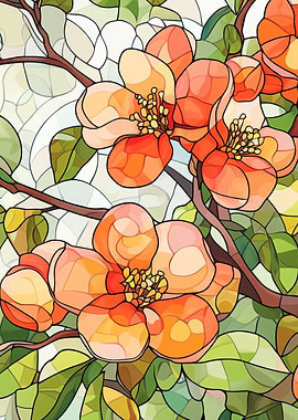 Stained Glass Flowers