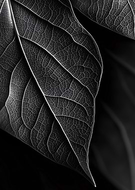 Leaf Veins Macro