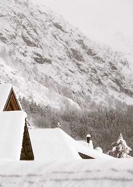 Snowy Mountain Cabin