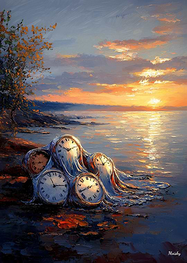 Impressionist Inspired Persistence of Memory