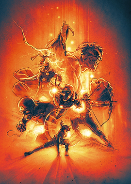 Infinity Saga Sketch 3