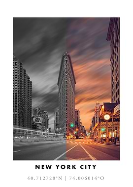 NYC Skyline with Flatiron Building