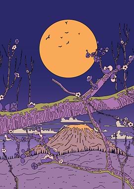 Japanese Mountain Landscape