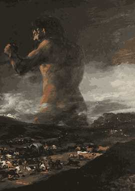 Giant Overlooking Landscape