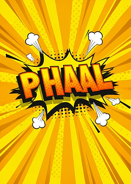 Phaal Curry Comic Book Illustration