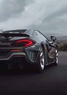 McLaren 720S Rear View