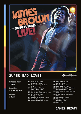 Super Bad Live! (2022) Album by James Brown