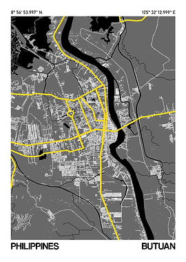 Butuan City Street Map