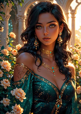 Emerald Beauty | Enchanted Jewel of the Garden