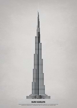 Burj Khalifa Illustration